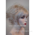 2012hot sale natural looking light blonde colour fashion lady wig